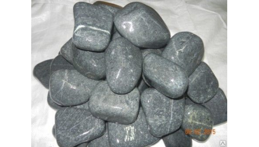 Камни Серпентинит шлифованный мелкий 10 кг 